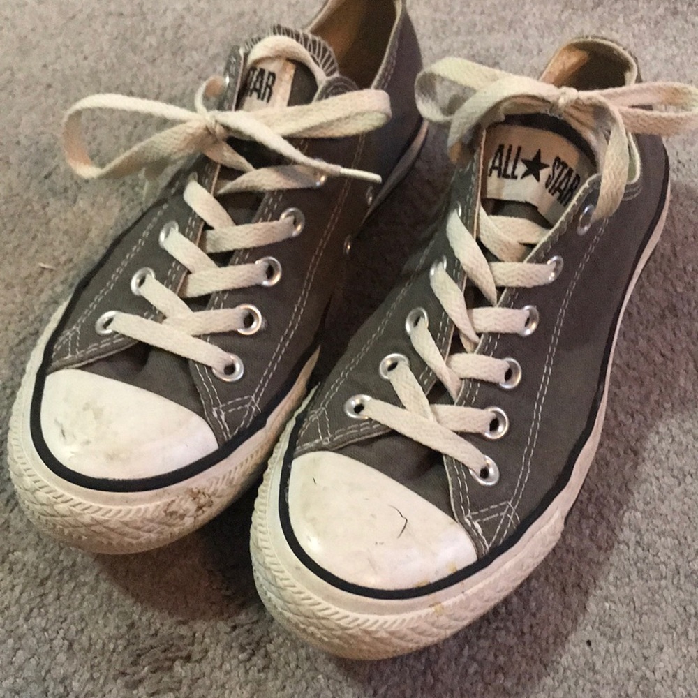 Grey Converse